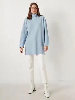 تونیک زنانه آبی سی وایکیکی ال سی وایکیکی