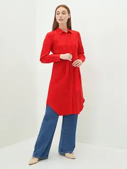 تونیک زنانه  قرمز  ال سی وایکیکی
