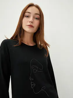 تونیک زنانه  مشکی  ال سی وایکیکی