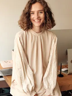 تونیک زنانه  بژ  ال سی وایکیکی