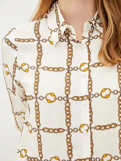 تونیک زنانه  سفید تیره  ال سی وایکیکی