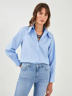 تونیک زنانه آبی ال سی وایکیکی