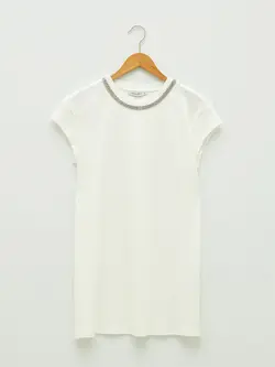 تونیک زنانه  سفید تیره  ال سی وایکیکی