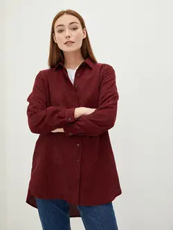 تونیک زنانه  زرشکی  ال سی وایکیکی