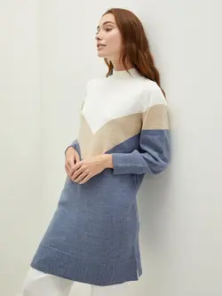 تونیک زنانه  آبی  ال سی وایکیکی