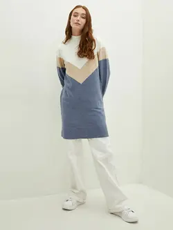 تونیک زنانه  آبی  ال سی وایکیکی