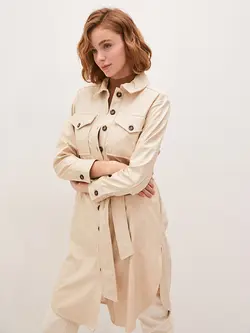 تونیک زنانه  سفید تیره  ال سی وایکیکی