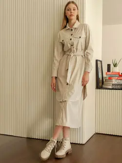 تونیک زنانه  سفید تیره  ال سی وایکیکی