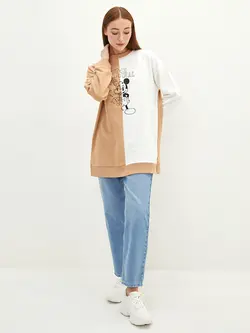 تونیک زنانه  نارنجی پاستل  ال سی وایکیکی