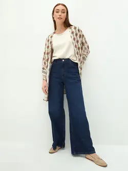 تونیک زنانه  بژ چاپ شده است  ال سی وایکیکی