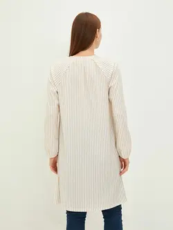 تونیک زنانه  نوار بژ  ال سی وایکیکی