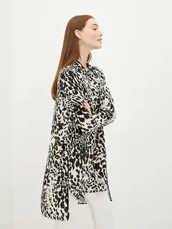 تونیک زنانه  سفید تیره  ال سی وایکیکی