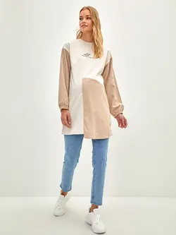 تونیک زنانه  بژ  ال سی وایکیکی