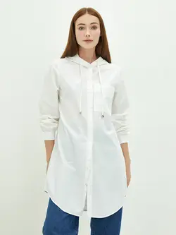 تونیک زنانه  سفید تیره  ال سی وایکیکی