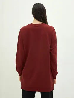 تونیک زنانه  زرشکی  ال سی وایکیکی