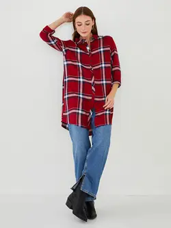 تونیک زنانه  قرمز  ال سی وایکیکی