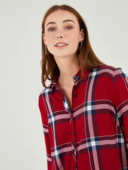 تونیک زنانه  قرمز  ال سی وایکیکی