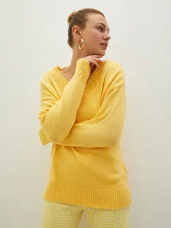 تونیک زنانه  زرد  ال سی وایکیکی