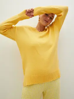 تونیک زنانه  زرد  ال سی وایکیکی