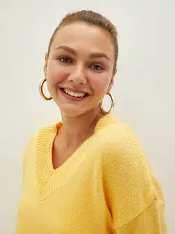 تونیک زنانه  زرد  ال سی وایکیکی