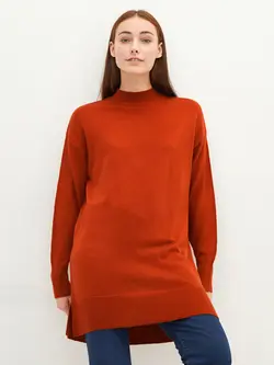 تونیک زنانه  نارنجی  ال سی وایکیکی