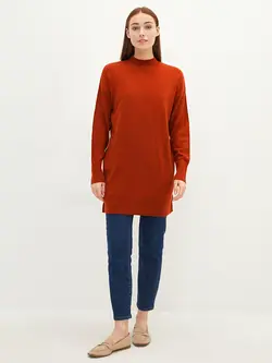 تونیک زنانه  نارنجی  ال سی وایکیکی