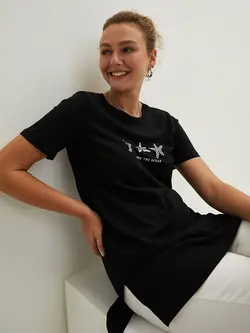 تونیک زنانه  سیاه  ال سی وایکیکی