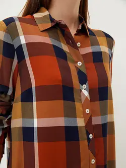 تونیک زنانه  آجری پلاستیکی  ال سی وایکیکی