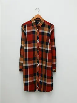 تونیک زنانه  آجری پلاستیکی  ال سی وایکیکی