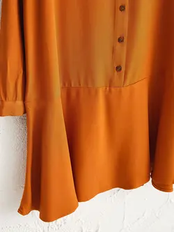 تونیک زنانه  نارنجی  ال سی وایکیکی