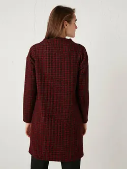 تونیک زنانه  طرح دار قرمز  ال سی وایکیکی