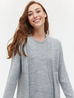 تونیک زنانه  خاکستری روشن  ال سی وایکیکی