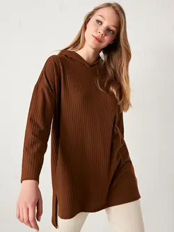 تونیک زنانه  قهوه ای روشن  ال سی وایکیکی