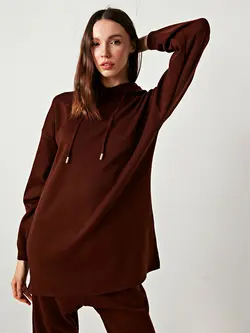 تونیک زنانه  قهوه ای  ال سی وایکیکی