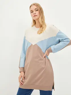 تونیک زنانه  خاکستری روشن  ال سی وایکیکی