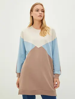 تونیک زنانه  خاکستری روشن  ال سی وایکیکی