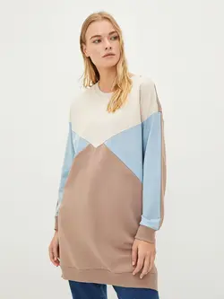 تونیک زنانه  خاکستری روشن  ال سی وایکیکی