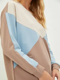 تونیک زنانه  خاکستری روشن  ال سی وایکیکی