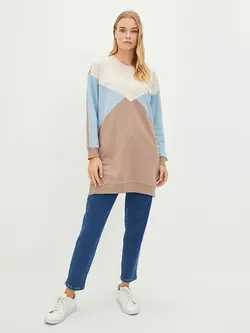 تونیک زنانه  خاکستری روشن  ال سی وایکیکی