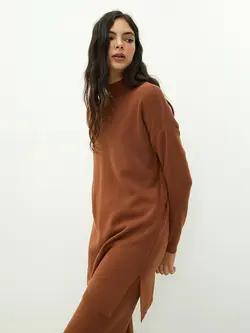 تونیک زنانه  قهوه ای  ال سی وایکیکی