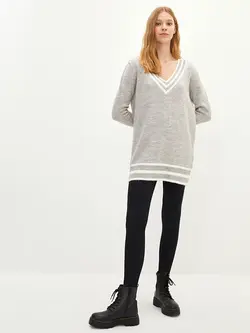 تونیک زنانه  بژ ملانژ  ال سی وایکیکی