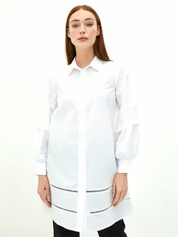 تونیک زنانه  سفید  ال سی وایکیکی