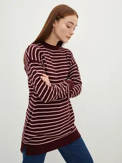 تونیک زنانه  بنفش تیره  ال سی وایکیکی