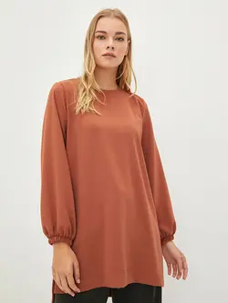 تونیک زنانه  نارنجی  ال سی وایکیکی