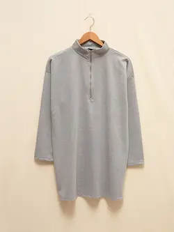 تونیک زنانه  خاکستری روشن  ال سی وایکیکی