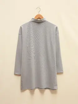 تونیک زنانه  خاکستری روشن  ال سی وایکیکی