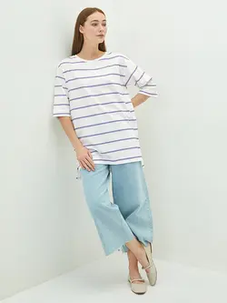 تونیک زنانه  بنفش  ال سی وایکیکی