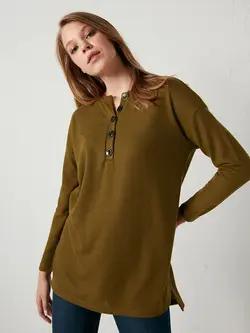 تونیک زنانه  خاکی  ال سی وایکیکی