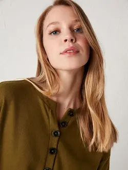 تونیک زنانه  خاکی  ال سی وایکیکی