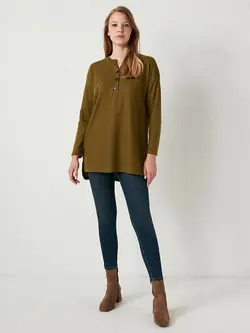 تونیک زنانه  خاکی  ال سی وایکیکی